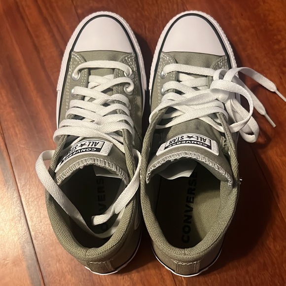 SOLD! Women’s Converse All Star Madison Mid High Canvas Sneakers - Picture 3 of 6